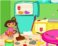 Dora room clean jtk