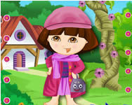 Dora spring dressup Dors jtkok ingyen