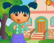 Dora at school dress up Dors jtkok