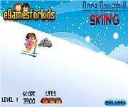Dora downhill skiing Dors jtkok